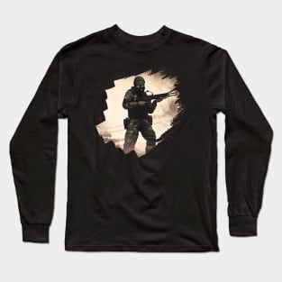 Black Knight Long Sleeve T-Shirt